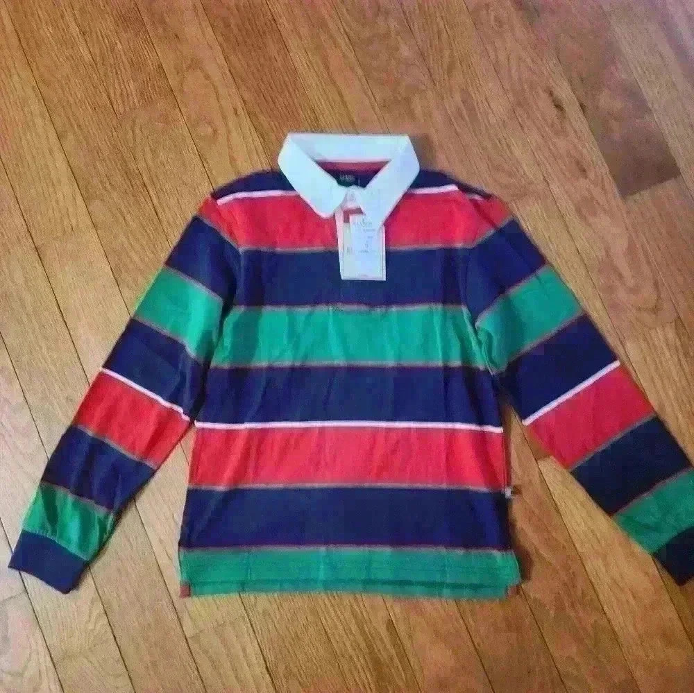 Eland kids holiday polo, nwt size 12